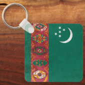 Turkmenistan Schlüsselanhänger (Vorderseite)
