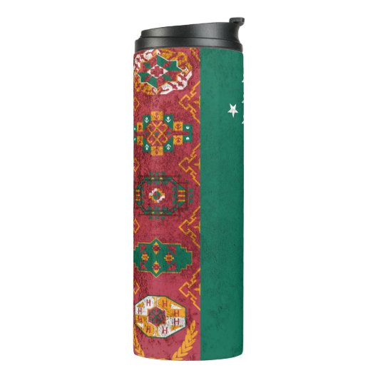 Turkmenistan Thermosbecher (Nach links gedreht)