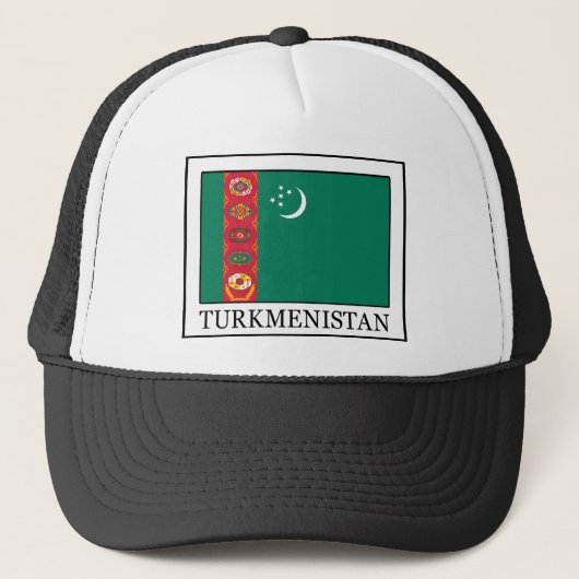 Turkmenistan Truckerkappe (Vorderseite)