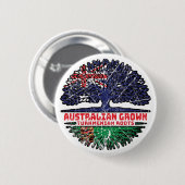 Turkmenistan Turkmenisch Australisch Australien Ba Button (Vorne & Hinten)