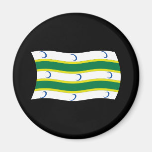 Turkmens Flag Magnet