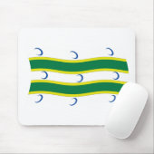 Turkmens Flag Mousepad (Mit Mouse)