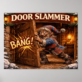 Türknaller Isländischer Yule-Lad Poster