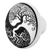 Türknäufe: Yin Yang Keramikknauf (Rechts)