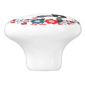 Türknaufpferd Keramikknauf (Seitenansicht)