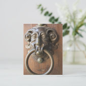 Türknopf an der Neuen Residenz Postkarte (Stehend Vorderseite)