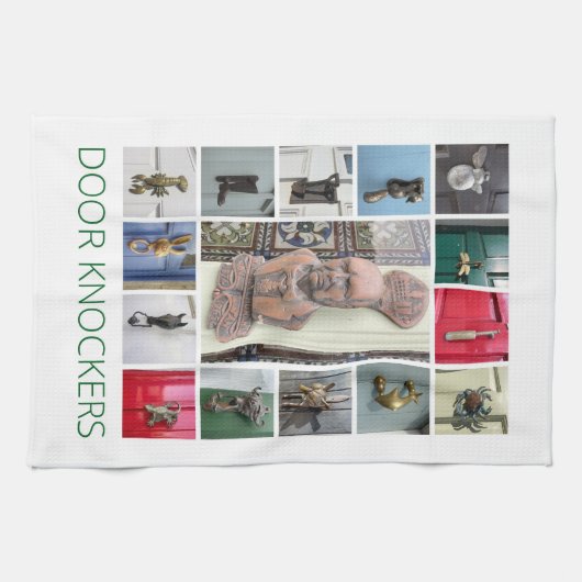 Türknopf Geschirrtuch (Horizontal)