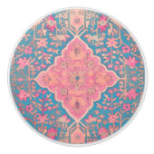 Türknopf mit persischem Muster Keramikknauf (Vorderseite)