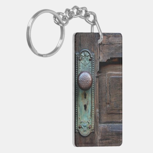 Türknopf - Schlüsselanhänger (Vorderseite links)