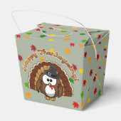 Turkowl Erntedank Günstige Box Geschenkschachtel (Rückseite)