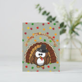 Turkowl - Erntedank-Karten und mehr Feiertagspostkarte (Stehend Vorderseite)