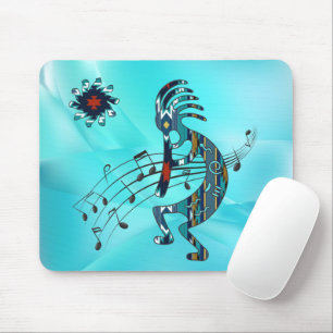 Türkquoise Kokopelli Mouse Pad Mousepad