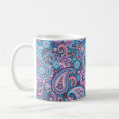 Türkquoise Paisley Kaffeetasse (Links)