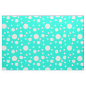 Türkquoise Polka Dots Stoff (Fat Quarter (45,7 x 55,9 cm))