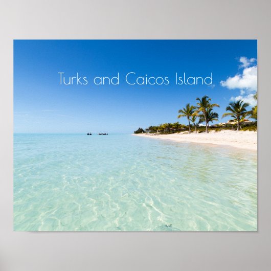 Turks and Caicos Island Poster (Vorne)