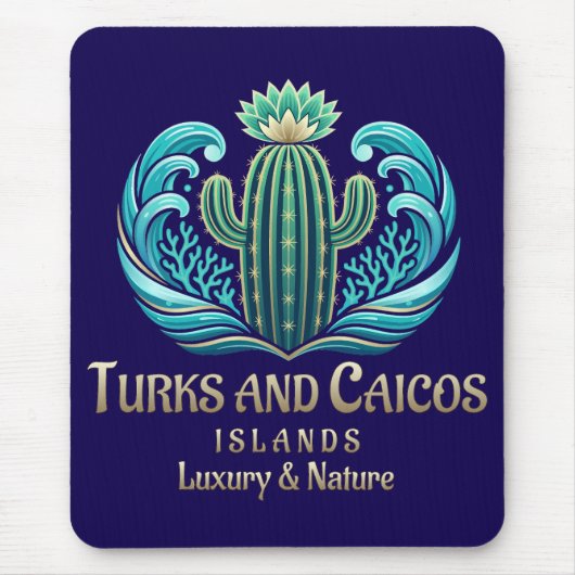 Turks and Caicos Islands Mousepad (Vorne)
