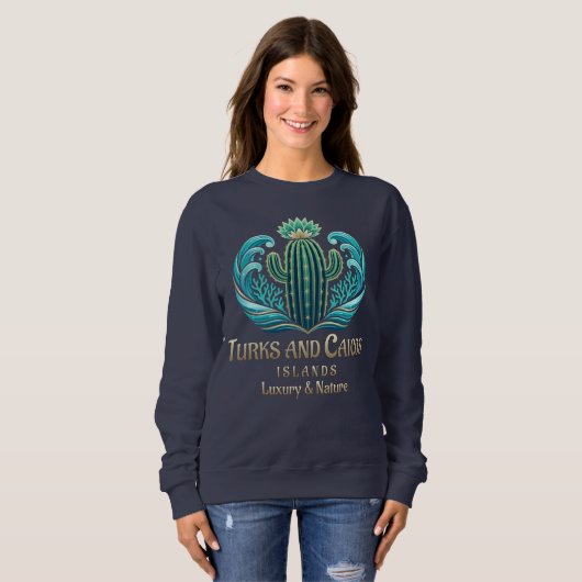 Turks and Caicos Islands Sweatshirt (Vorne ganz)