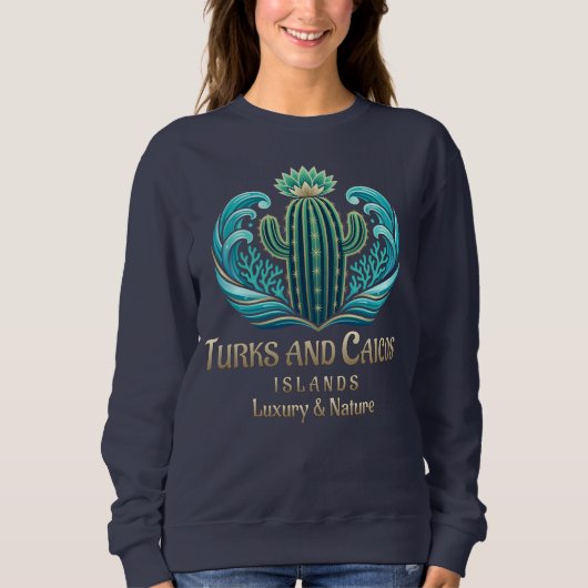Turks and Caicos Islands Sweatshirt (Vorderseite)