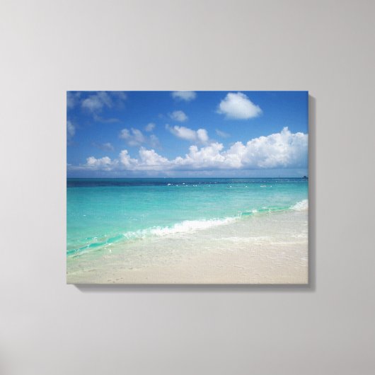Turks & Caicos Beach Wrapped Canvas Leinwanddruck (Vorderseite)
