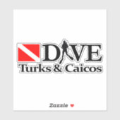 Turks & Caicos DV4 Aufkleber (Blatt)