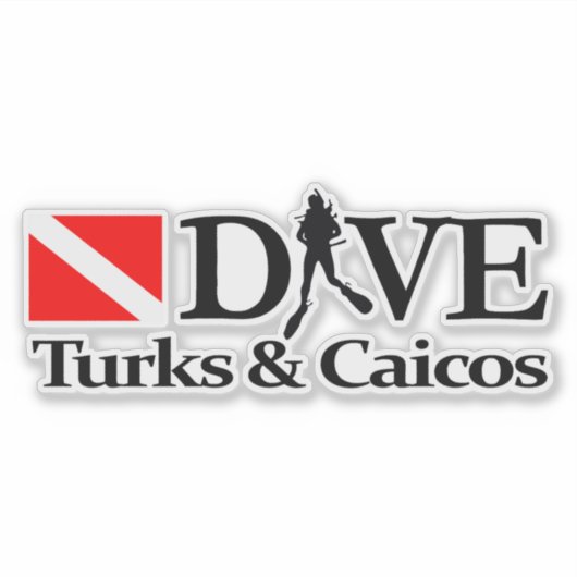 Turks & Caicos DV4 Aufkleber (Vorderseite)