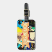 Turks & Caicos Gepäckanhänger (Vorderseite vertikal)