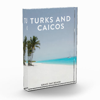 Turks Caicos Grace Bay Traum Fotoblock
