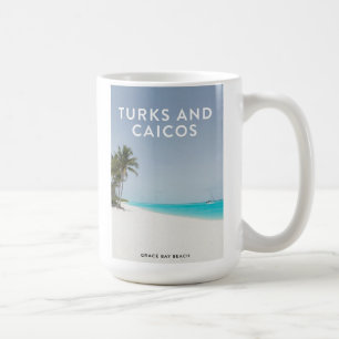 Turks Caicos Grace Bay Traum Kaffeetasse