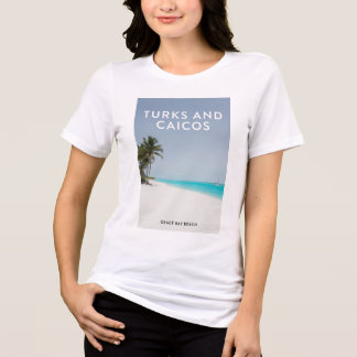 Turks Caicos Grace Bay Traum Tri-Blend Shirt