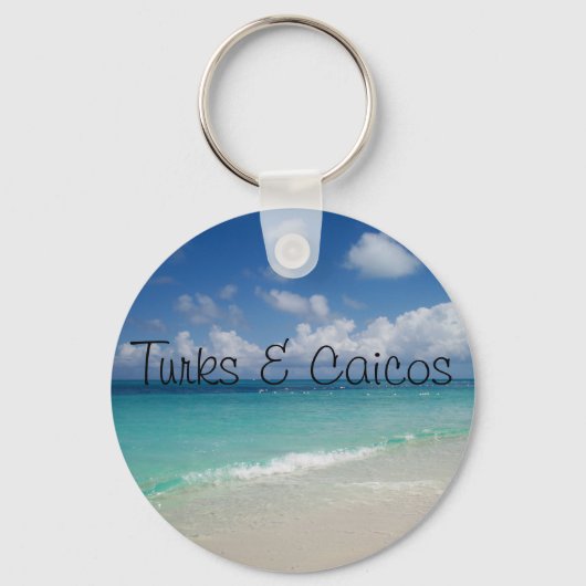 Turks & Caicos keychain Schlüsselanhänger (Vorderseite)