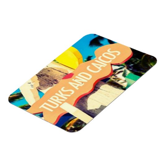 Turks & Caicos Magnet (Linke Seite)