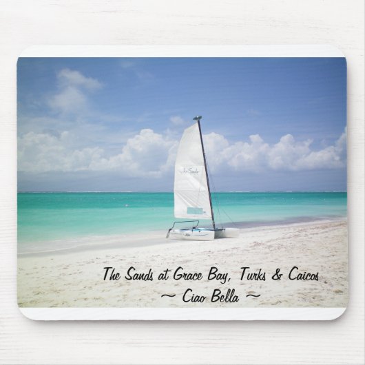 Turks & Caicos Mousepad Sands in Grace Bay (Vorne)