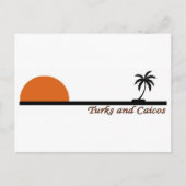 Turks & Caicos Postkarte (Vorderseite)