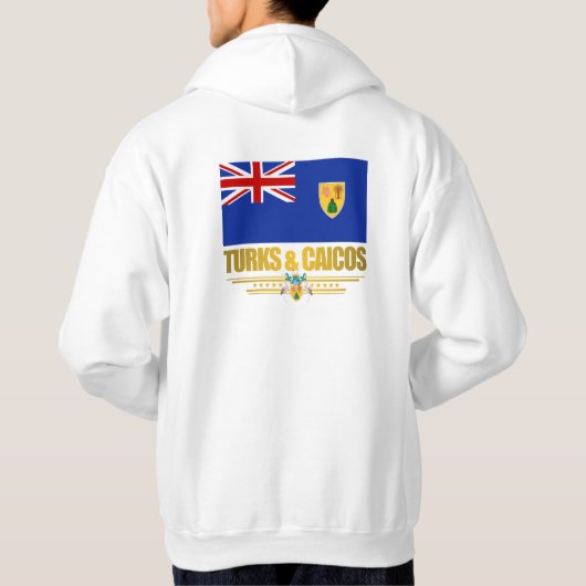 Turks & Caicos Pride Apparel Hoodie (Rückseite)