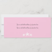 Turks & Caicos Save the Date Boarding Pass (Rückseite)