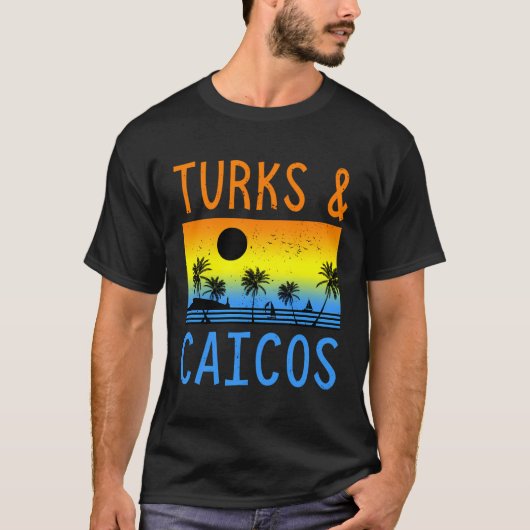 Turks Caicos Shirt Turks und Caicos Urlaub Liebe (Vorderseite)