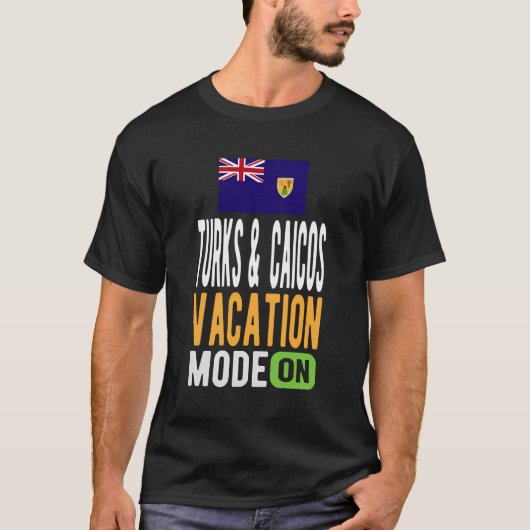 Turks Caicos Souvenir - Reisen - Turks Caicos Vaca T-Shirt (Vorderseite)