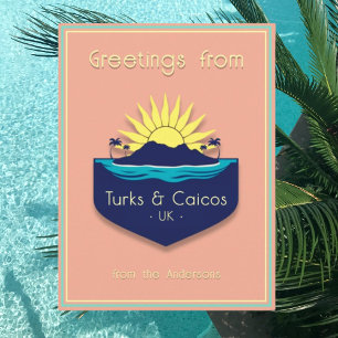 Turks & Caicos UK Ferien Postkarte