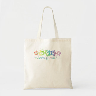 Turks & Caicos Watercolor Beach Travel Surf T-Shir Tragetasche