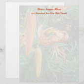 Turk's Cap Lily Wildblume Briefkopf (Vorne/Hinten)