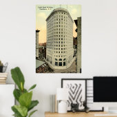 Turks Head Gebäude Providence RI 1915 Vintag Poster (Heimbüro)