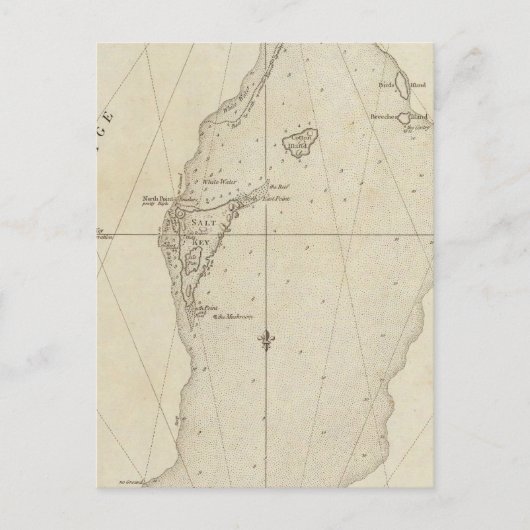 Turks-Inseln Postkarte (Vorderseite)