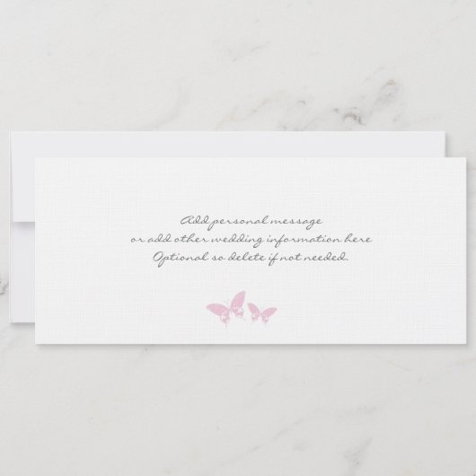 Turks- und Caico-Save the Date Boarding-Pass Save The Date (Rückseite)