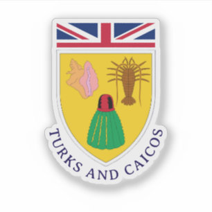 Turks und Caicos Aufkleber