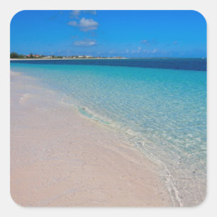 Turks- und Caicos-Club, Providenciales, Turks- und Quadratischer Aufkleber
