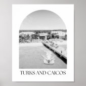 Turks- und Caicos-Foto Poster (Vorne)