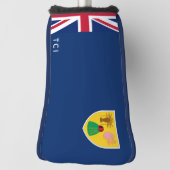 Turks und Caicos Golf Headcover (Rotieren 90)