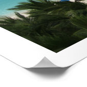 Turks und Caicos Grace Bay Dream Beach Poster (Ecke)