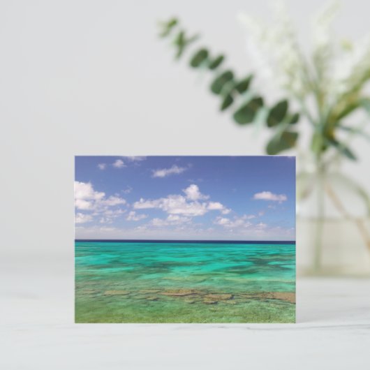 Turks und Caicos, Grand Turk Island, Cockburn 3 Postkarte (Stehend Vorderseite)