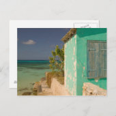 Turks und Caicos, Grand Turk Island, Cockburn 4 Postkarte (Vorne/Hinten)